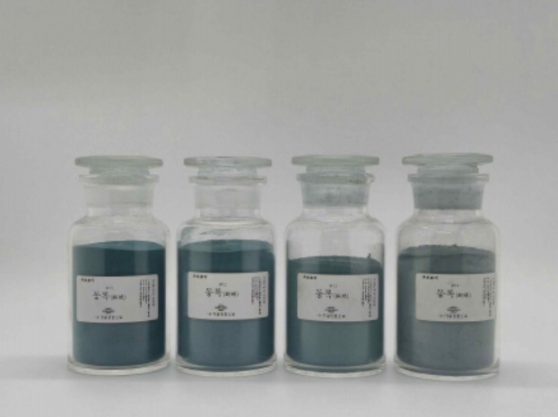 국가유산청, 국립문화유산연구원이 복원한 전통 녹색 안료(동록) 실제 국가유산 공사에 최초 적용