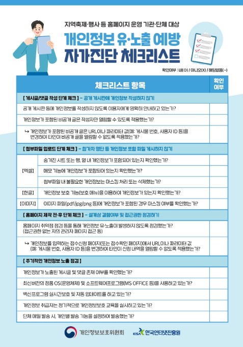 개인정보위, 해킹사고 증가에 따라 개...