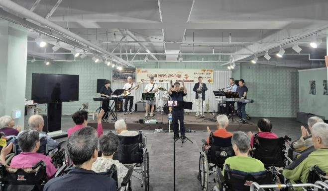 남양주시 마을공동체 삼삼밴드, 요양원...