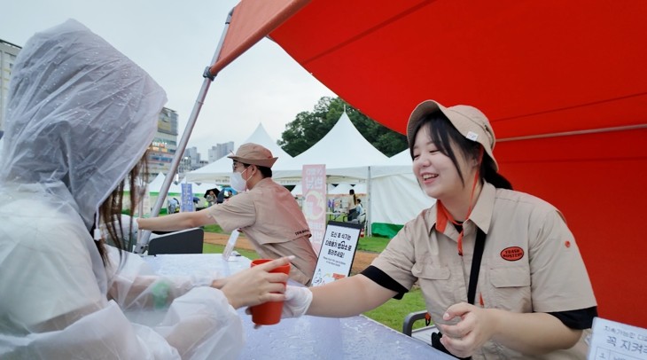충남도 피크타임 페스티벌, 친환경축제로 ‘주목’