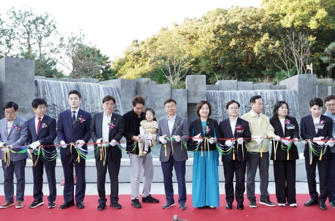 신상진 성남시장, 대원공원 내 테마공원 개장식 참석