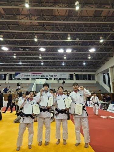 고창군청 여자유도부, 제106회 전국...