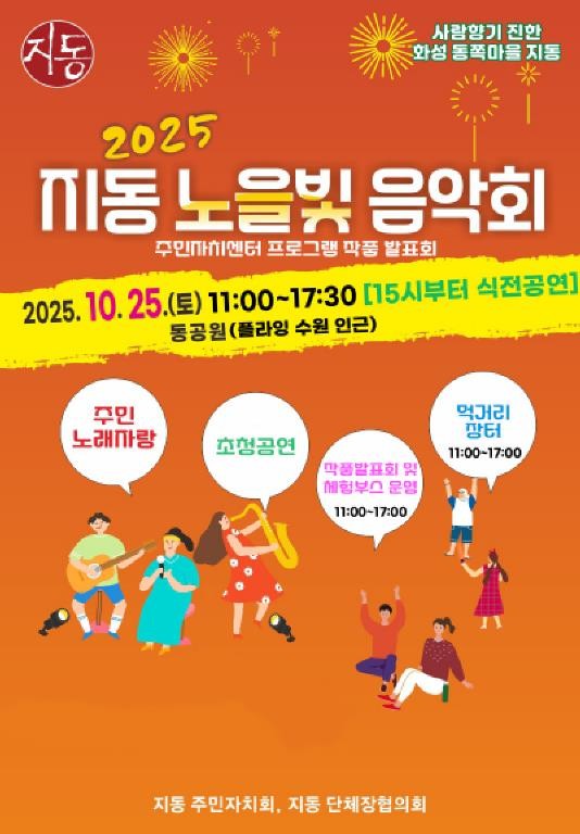 수원시 팔달구 지동, 25일 