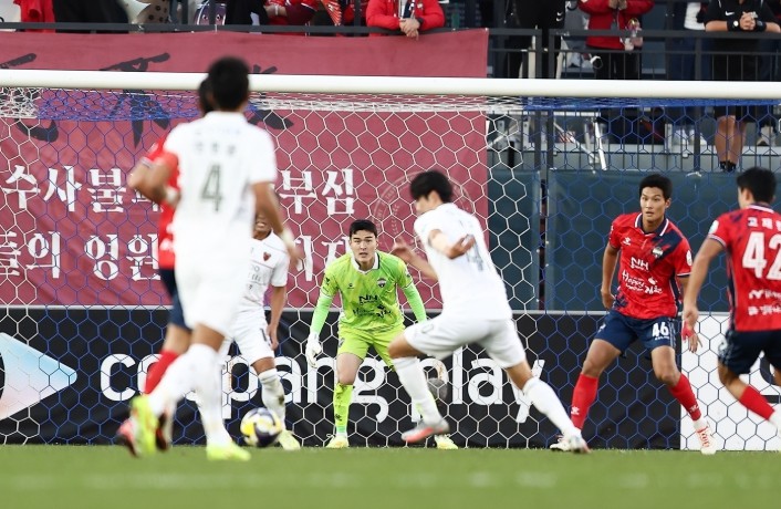 김천상무, 포항에 아쉬운 석패에도 가...