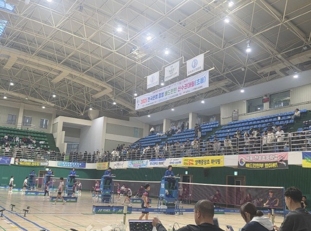 김제시, 2025 전국연맹종별배드민턴...