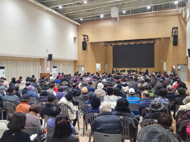 하남시미사노인복지관, 지역사회 연계 오케스트라 문화공연으로 정통 클래식 문화 향유 기회 제공