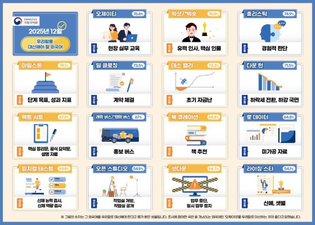 문체부, 외래 용어 