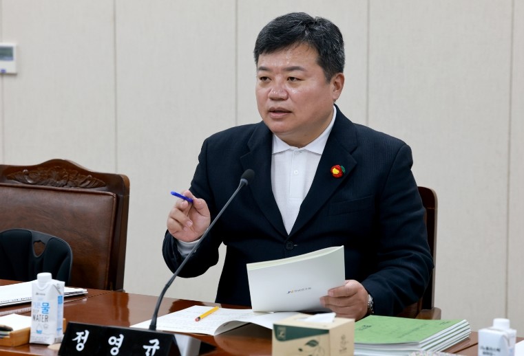 전라남도의회 정영균 도의원, “순천시...