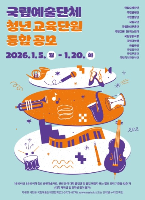 문체부, 국립예술단체 무대에서 성장할...