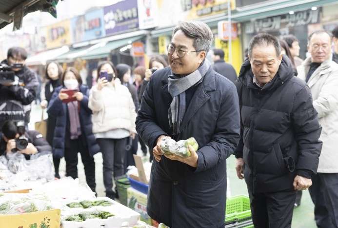 김동연 경기도지사, ‘의왕 도깨비시장...