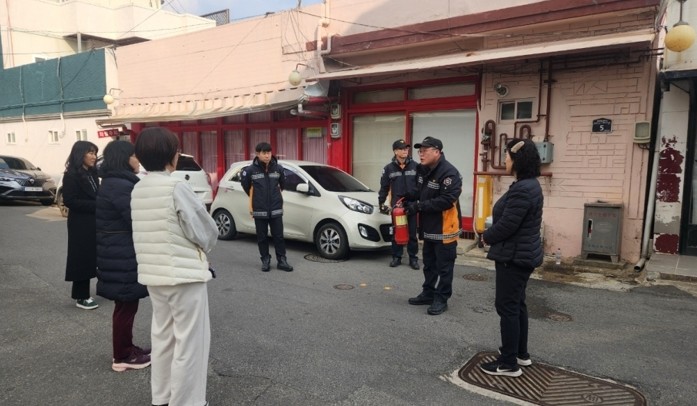 포항북부소방서, 대흥동 성매매 집결지...