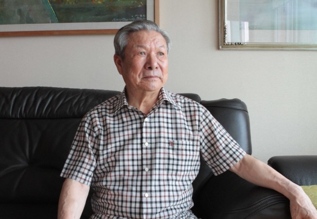 국기원 건립에 공헌한 김용채 원로 타...